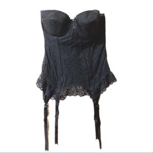 Sears Vintage Black Corset